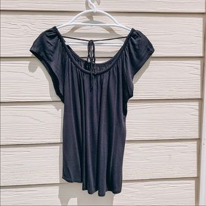 LOFT navy blue shirt